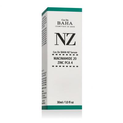 Cos De Baha NZ Niacinamide 20 + Zinc PCA 4 Serum Серум за лице 30 ml