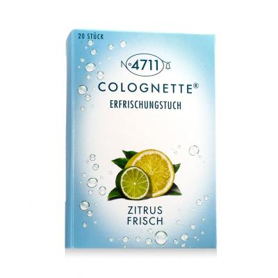 4711 Colognette Refreshing Lemon Tissues Почистващи кърпички 20 бр