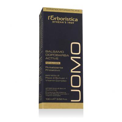 L'Erboristica Uomo Active After Shave Balm Балсам след бръснене за мъже 100 ml