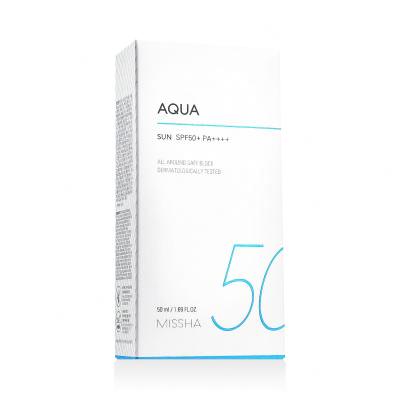 Missha All Around Safe Block Aqua Sun SPF50+ Слънцезащитен продукт за лице 50 ml