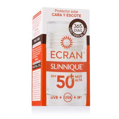 Ecran Sunnique Face and Neckline Sunscreen Stick SPF50+ Слънцезащитен продукт за лице 30 ml