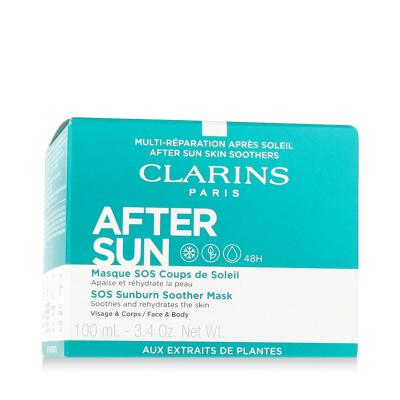 Clarins After Sun SOS Sunburn Soother Mask Продукт за след слънце за жени 100 ml