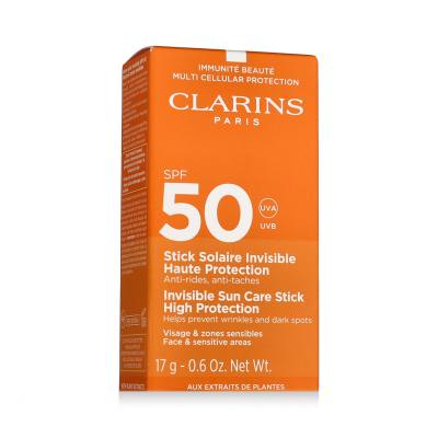Clarins Sun Care Invisible Stick SPF50 Слънцезащитен продукт за лице 17 g
