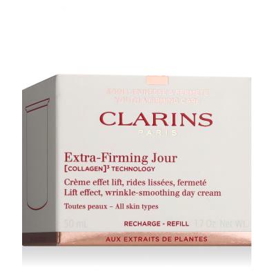 Clarins Extra-Firming Jour Lift Effect, Wrinkle Smoothing Day Cream Дневен крем за лице за жени Пълнител 50 ml