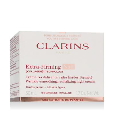Clarins Extra-Firming Nuit Wrinkle Smoothing Revitalizing Night Cream Нощен крем за лице за жени Зареждаем 50 ml