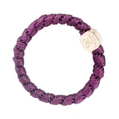 By Eloise London Gold Nugget Ластик за коса за жени 1 бр Нюанс Purple