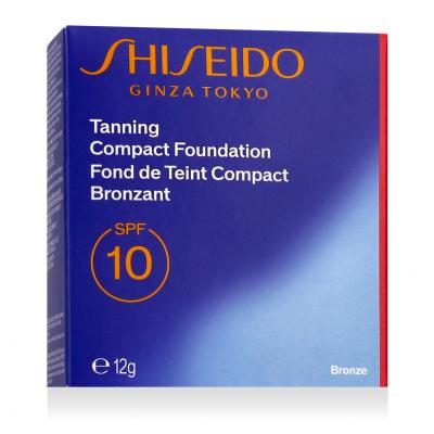 Shiseido Sun Protection Tanning Compact Foundation SPF10 Фон дьо тен за жени 12 g Нюанс Bronze