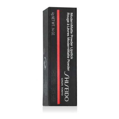 Shiseido ModernMatte Powder Lipstick Червило за жени 4 g Нюанс 509 Flame