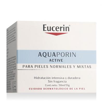 Eucerin AQUAporin Active Normal To Combination Skin Дневен крем за лице за жени 50 ml