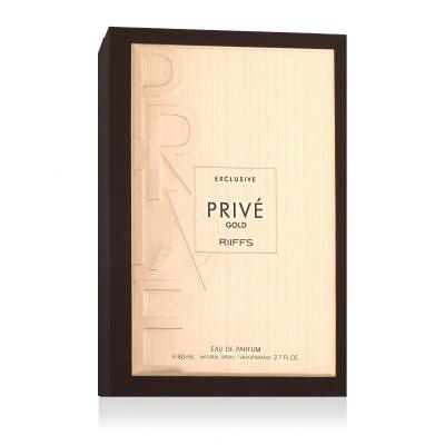 Riiffs Privé Gold Eau de Parfum за мъже 80 ml