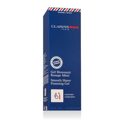 Clarins Men Smooth Shave Foaming Gel Гел за бръснене за мъже 150 ml