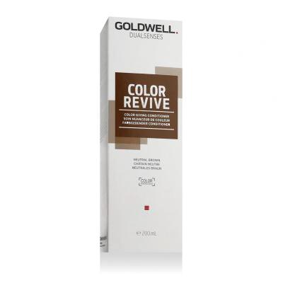 Goldwell Dualsenses Color Revive Color Giving Conditioner Neutral Brown Балсам за коса за жени 200 ml