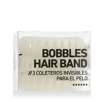 BIFULL Profesional Bobbles Hair Band Ластик за коса 3 бр Нюанс Blanco - bílá