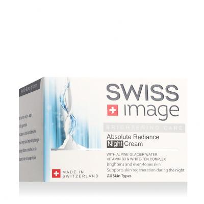 Swiss Image Brightening Care Absolute Radiance Night Cream Нощен крем за лице 50 ml