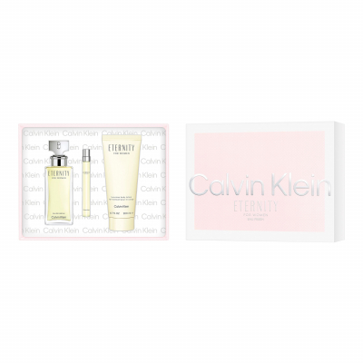 Calvin Klein Eternity Подаръчен комплект EDP 100 ml + лосион за тяло 200 ml + EDP 10 ml