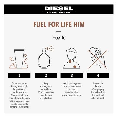 Diesel Fuel For Life Homme Eau de Toilette за мъже 50 ml