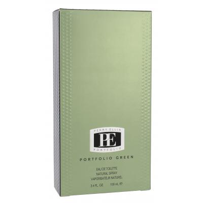 Perry Ellis Portfolio Green Eau de Toilette за мъже 100 ml