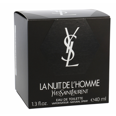 Yves Saint Laurent La Nuit De L&#039;Homme Eau de Toilette за мъже 40 ml
