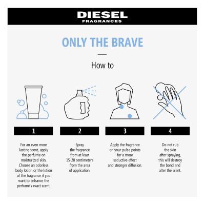 Diesel Only The Brave Eau de Toilette за мъже 50 ml