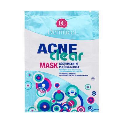 Dermacol AcneClear Маска за лице за жени 16 g