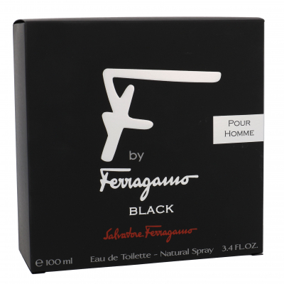 Salvatore Ferragamo F by Ferragamo Black Eau de Toilette за мъже 100 ml