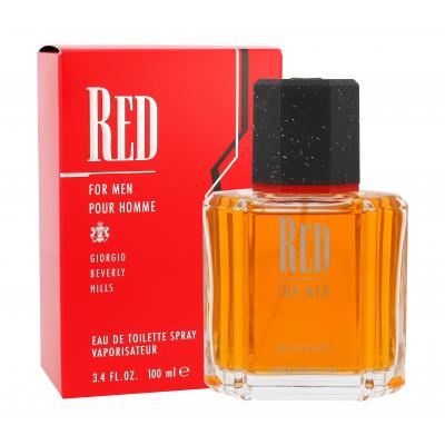 Giorgio Beverly Hills Red For Men Eau de Toilette за мъже 100 ml