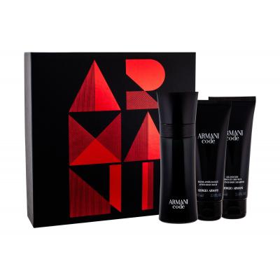 Giorgio Armani Code Подаръчен комплект EDT 75 ml + балсам за след бръснене 75 ml + душ гел 75 ml