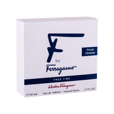 Ferragamo F by Ferragamo Free Time Eau de Toilette за мъже 50 ml