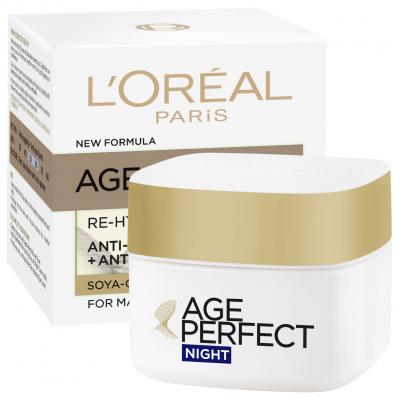 L&#039;Oréal Paris Age Perfect Нощен крем за лице за жени 50 ml