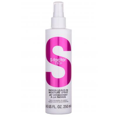 Tigi S Factor Papaya Leave-In Moisture Spray За блясък на косата за жени 250 ml