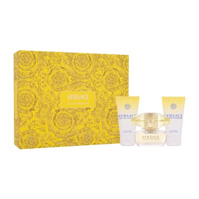 Versace Yellow Diamond Подаръчен комплект EDT 50ml + 50ml лосион за тяло + 50ml душ гел