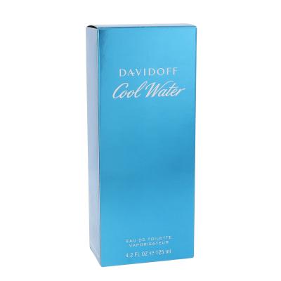 Davidoff Cool Water Eau de Toilette за мъже 125 ml увредена кутия
