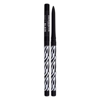 Dermacol Black Sensation Matte Black Молив за очи за жени 0,35 g Нюанс Black