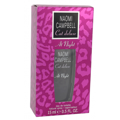 Naomi Campbell Cat Deluxe At Night Eau de Toilette за жени 15 ml