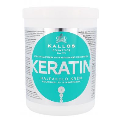 Kallos Cosmetics Keratin Маска за коса за жени 1000 ml