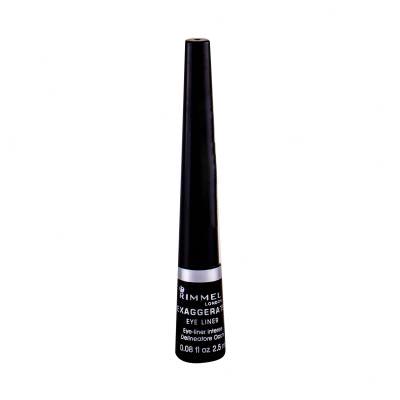 Rimmel London Exaggerate Очна линия за жени 2,5 ml Нюанс 001 Black