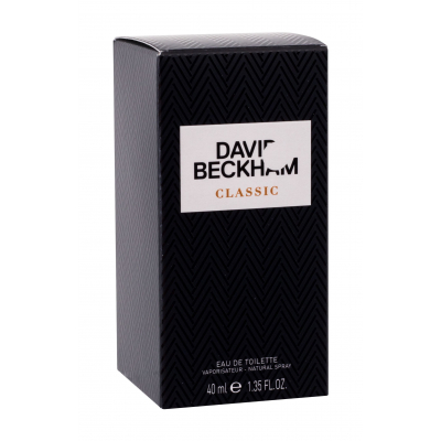 David Beckham Classic Eau de Toilette за мъже 40 ml