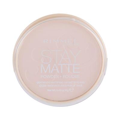 Rimmel London Stay Matte Пудра за жени 14 g Нюанс 002 Pink Blossom