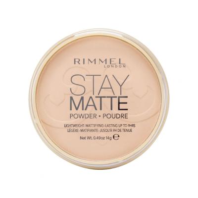 Rimmel London Stay Matte Пудра за жени 14 g Нюанс 004 Sandstorm