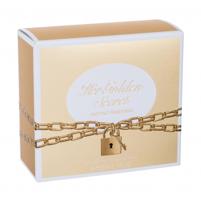 Banderas Her Golden Secret Eau de Toilette за жени 50 ml