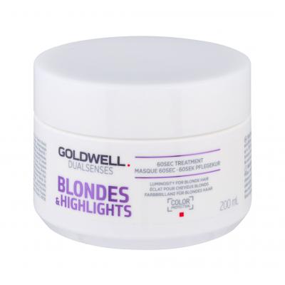 Goldwell Dualsenses Blondes & Highlights 60 Sec Treatment Маска за коса за жени 200 ml