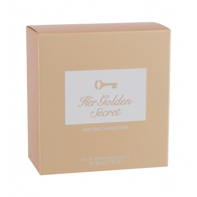 Antonio Banderas Her Golden Secret Eau de Toilette за жени 80 ml