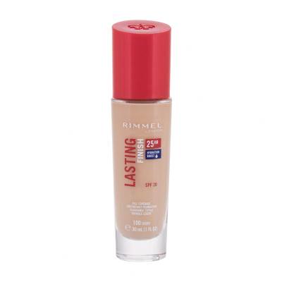 Rimmel London Lasting Finish 25H SPF20 Фон дьо тен за жени 30 ml Нюанс 100 Ivory