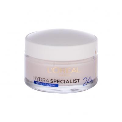 L'Oréal Paris Hydra Specialist Нощен крем за лице за жени 50 ml