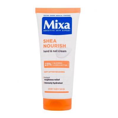 Mixa Shea Nourish Hand & Nail Cream Крем за ръце 100 ml