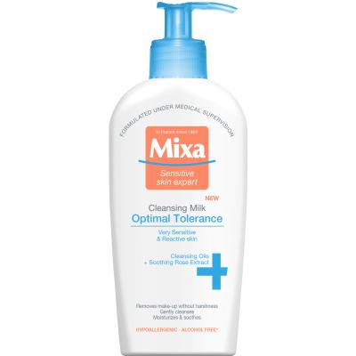 Mixa Optimal Tolerance Тоалетно мляко за жени 200 ml