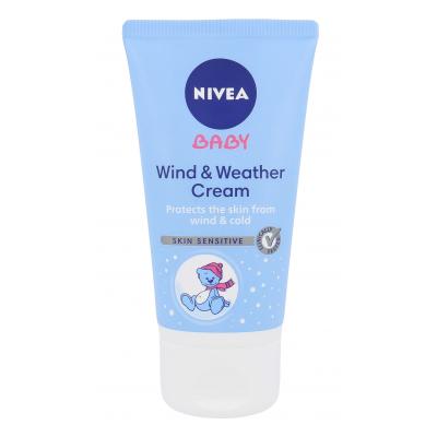 Nivea Baby Wind & Weather Cream Дневен крем за лице за деца 50 ml