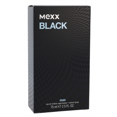 Mexx Black Man Eau de Toilette за мъже 75 ml