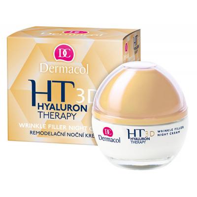 Dermacol 3D Hyaluron Therapy Нощен крем за лице за жени 50 ml