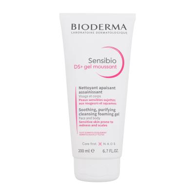 BIODERMA Sensibio DS+ Cleansing Gel Почистващ гел за жени 200 ml